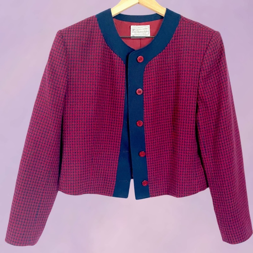 Vintage Pendleton Women’s Wool Jacket Size 10